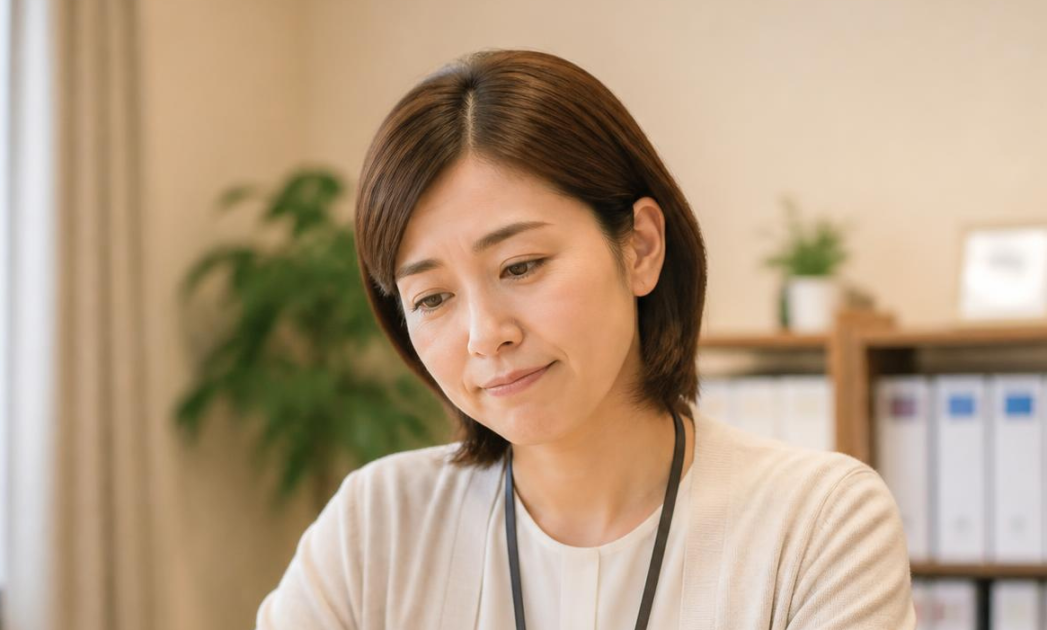 職員の接遇について思い悩む管理職